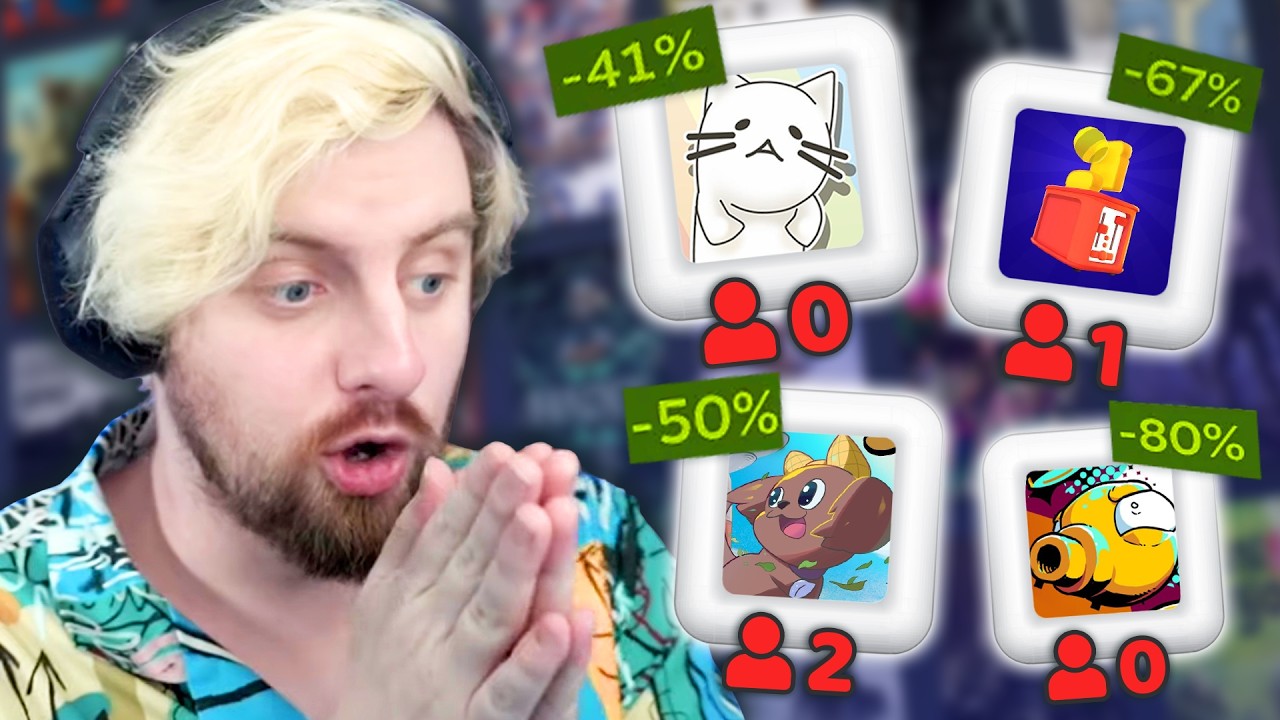 Finding "Interesting" Steam Games with ZERO players...