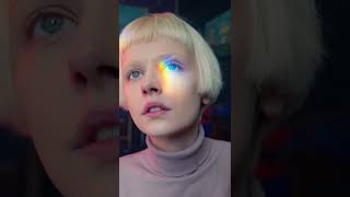 How to take a rainbow selfie video