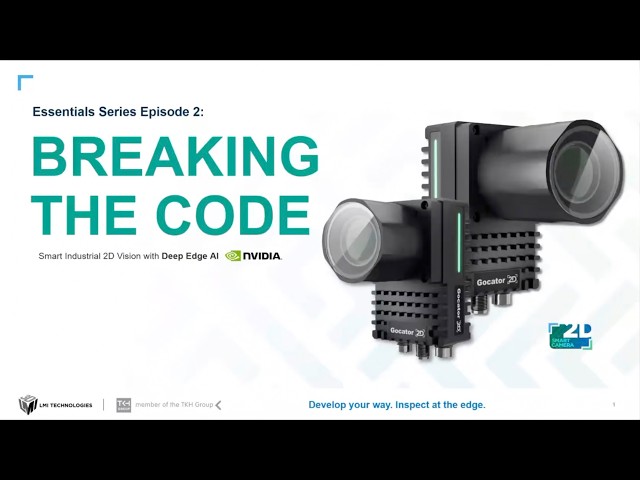 Smart Industrial 2D Vision with Deep Edge AI | Gocator 2D Ep. 2