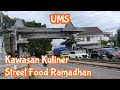 Street food ramadhan ums street view