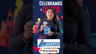 Permite que tus perros disfruten de las #fiestasdequito usando ADAPTIL. Siempre MascotaModa online