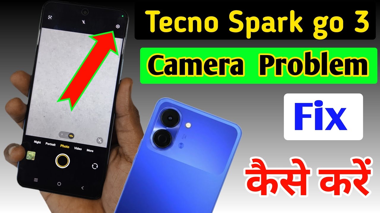 Tecno Spark go 3 camera setting / Tecno Spark go 3 camera setting reset/Tecno camera problem fix