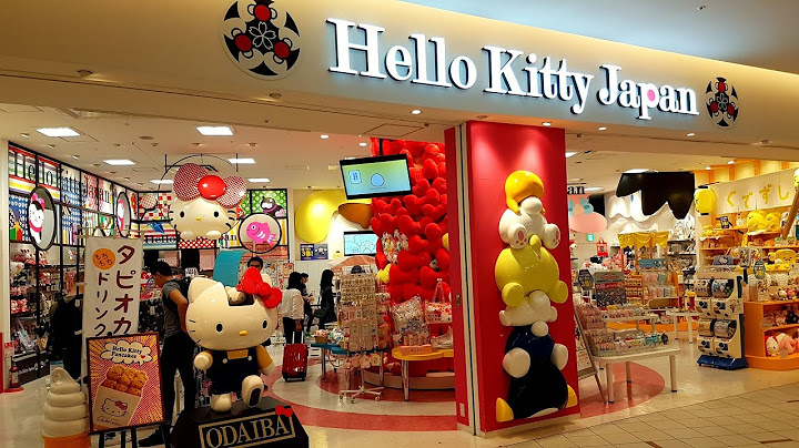 La Tienda de Hello Kitty Japan en Odaiba