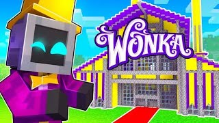 TeeVee and the WONKA Factory in Minecraft!