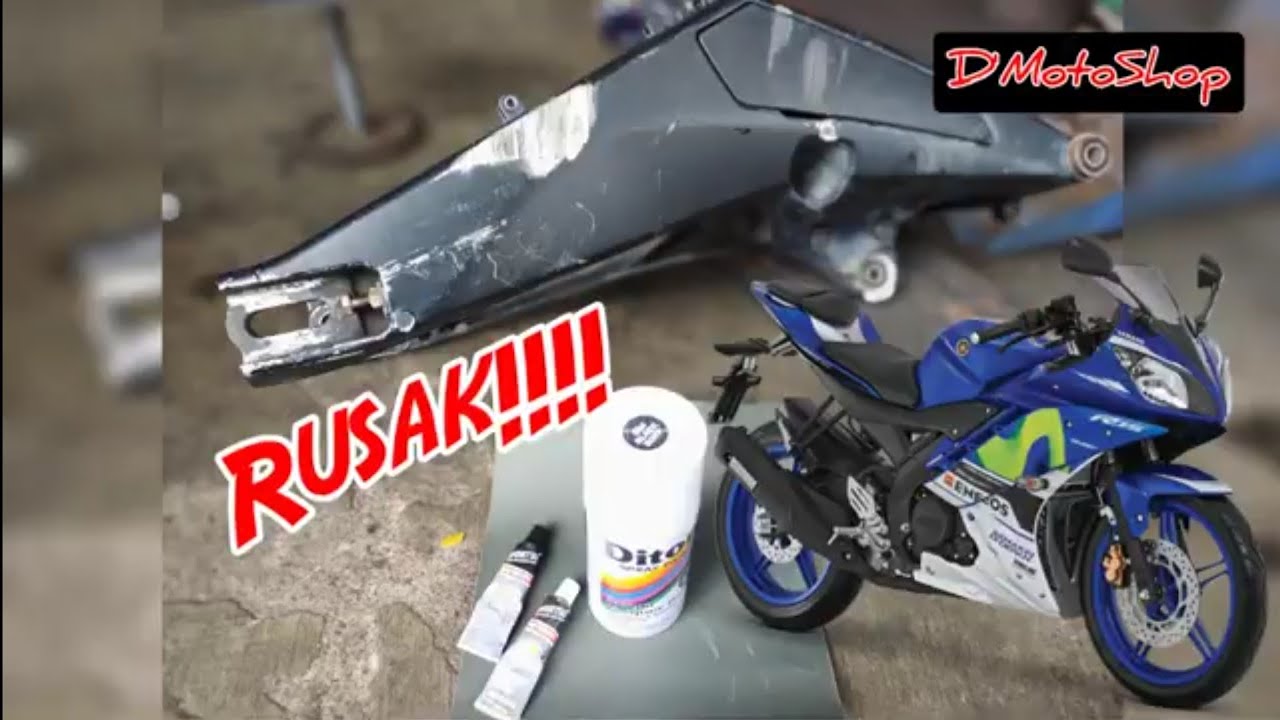 ARM BANANA yamaha R15, RUSAK PARAH!!! yuk kita repair...