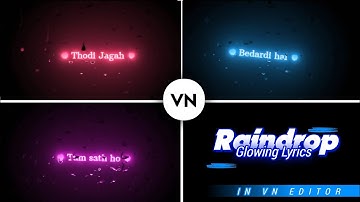 How to make rain drop status in kinemaster..!! how to make trending black screen status... !!😘!!