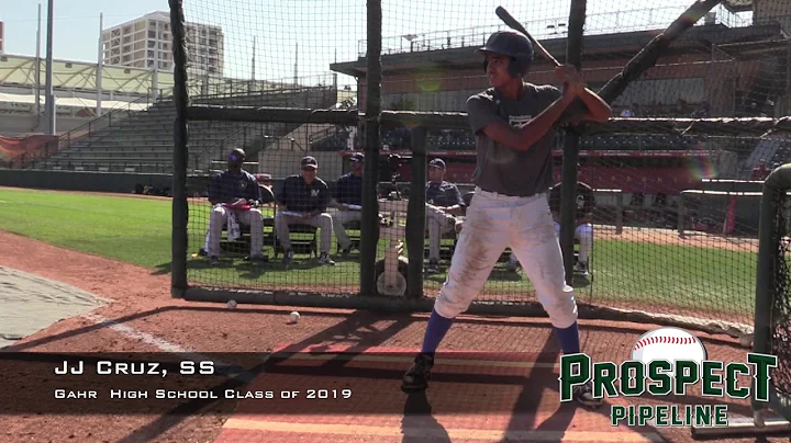 JJ Cruz Prospect Video, SS, Gahr High School Class of 2019