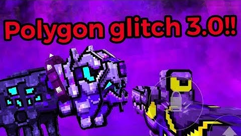 Polygon glitch 3.0 | Blot Cannon Pixel gun 3D