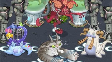 My Singing Monsters | Mythical Island - G’Joob, Hyehehe, Cherubble, Cataliszt (quartet)