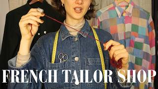 French Tailor Shop Roleplay ASMR 🧵 Let Me Fix Your Favorite Shirt 🧶 *Soft Spoken*