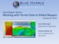 Working with Terrain Data in Global Mapper