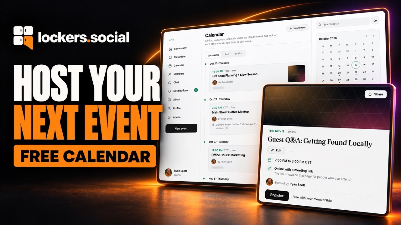 Host Live Events for Your Community Free | Online/In-Person/Hybrid ...
