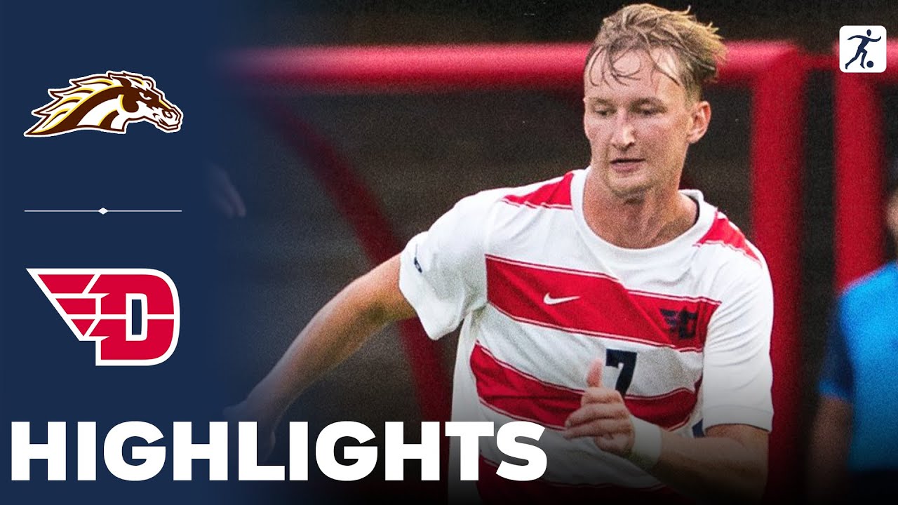 Western Michigan vs Dayton | NCAA College Soccer | Highlights - August 24, 2025