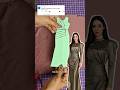 pola dress #shortvideo #sewing #fashion #patternmaking
