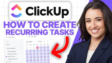 How To Create Recurring Tasks on ClickUp (Easy 2025 Tutorial)