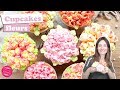  cupcakes fleurs  recette fete des meres 