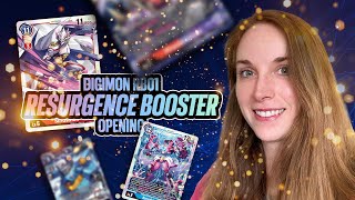 Digimon TCG Resurgence Booster RB01 Opening!