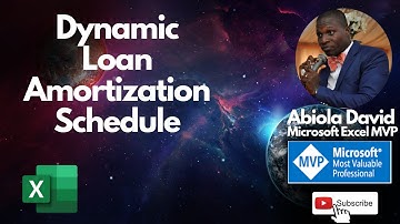 Dynamic Loan Amortization Schedule In Excel