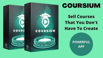 COURSIUM REVIEW - Profit From Selling E-learning Courses💰