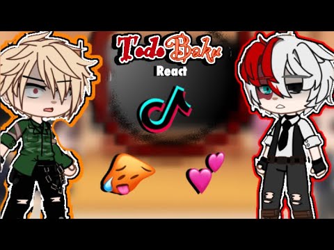 Todobaku react Tik Toks Todobaku ❤️🧡|| BNHA/ MEME/ Gacha #tiktok #anime part2