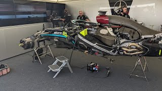 F1 Mercedes W10 Engine Fire Up - Goodwood Festival of Speed 2022