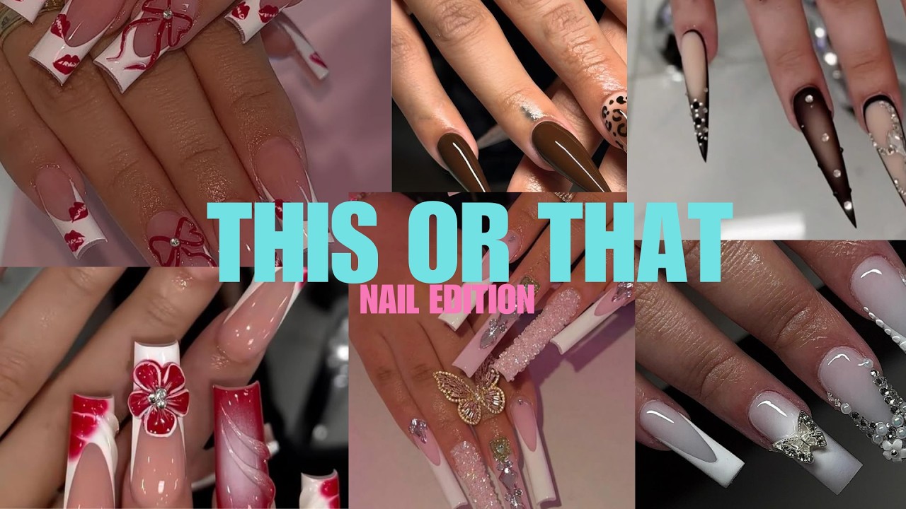 Nails This or That 💅✨ Pink or French? Long or Short?!