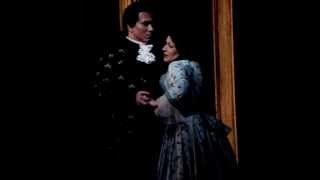 Dmitri Hvorostovsky  and Paula Delligatti  in &quot;I masnadieri&quot;  by Giuseppe Verdi