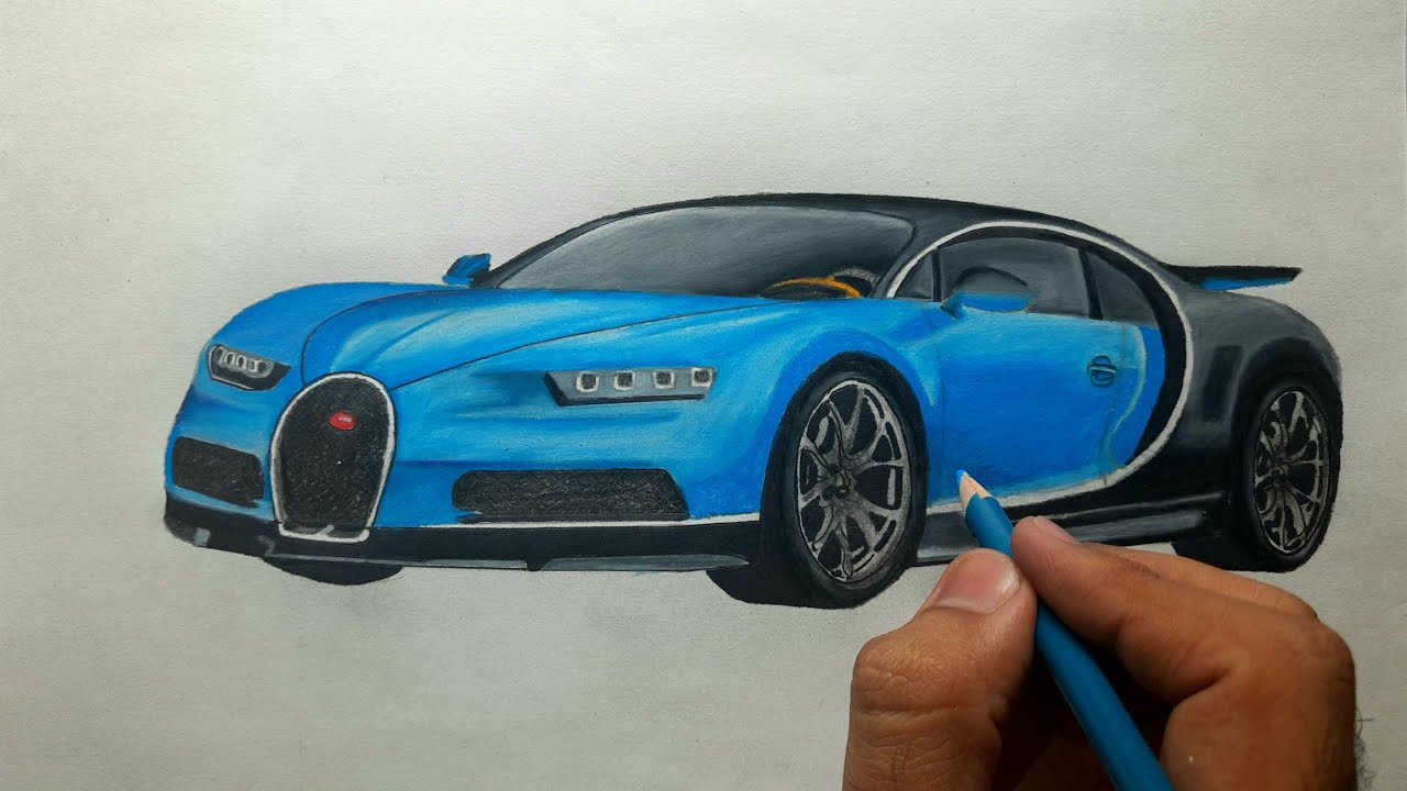 Drawing a superfast sport's car⚡⚡