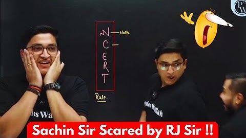 Sachin Sir Got Scared by Rajwant Sir 😱 Heartattack Moment Recorded 🤣 #pw #jee #rajwantsir