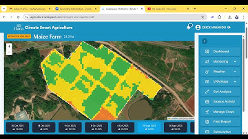 Rada Space Demo - a satellite powered digital platform for Agricultural Monitoring,