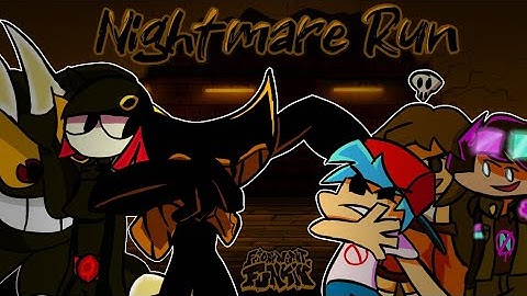 🎤🎶Nightmare Run But Every Turn a Different Character sings《FNF Nightmare Run》