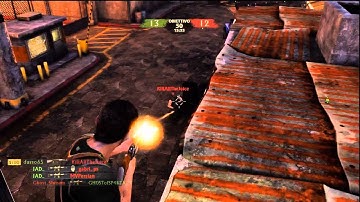 Uncharted 3 Beta - Team Deathmatch on Airstrip Gameplay ( 24-9 ) HD