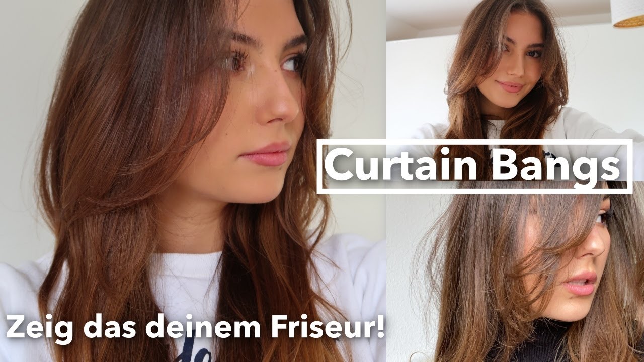  New VLOG | Curtain Bangs schneiden, Was zu dem Friseur sagen? What I eat in a day...
