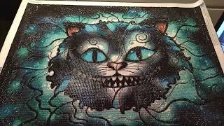 Алмазная мозаика "Чеширский кот" от Shine CherCo Art Store