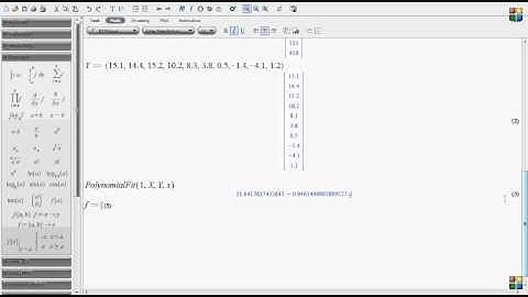 Tilnærmelsesvis Lineære Funktioner i Maple