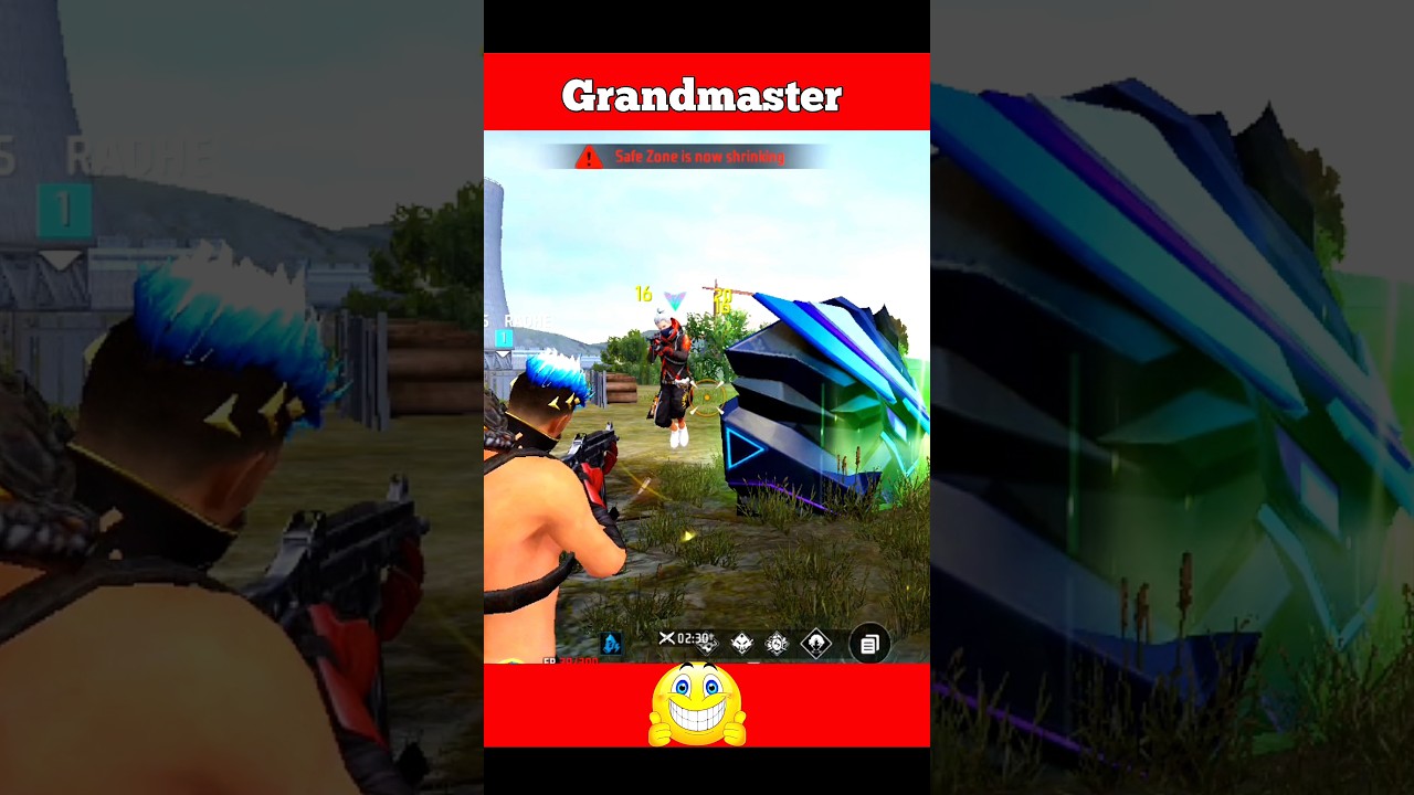 Wait for Grandmaster player | freefire funniest moment | free fire tik tok video | #shorts