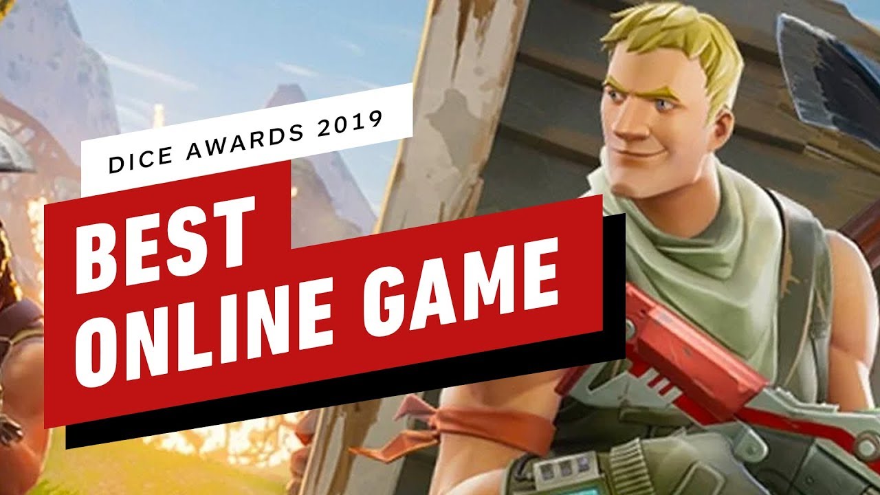 Fortnite Wins Best Online Game of the Year DICE Awards 2019 YouTube