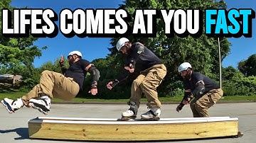 This Slam Took My Breath Away // Faction Tactical V1 // Aggressive Inline Skate Vlog