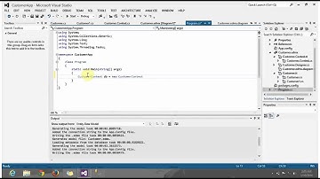 Working with Entity Framework