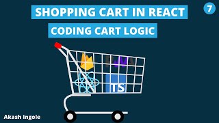 Shopping Cart Tutorial | Coding Cart Logic | React | Typescript