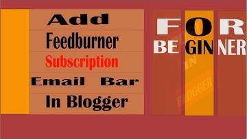 how to add subscription button on blogger||email subscription blogger tutorial