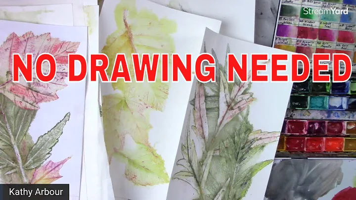 5 Minute Watercolor HACK with Embossing Machine - ...