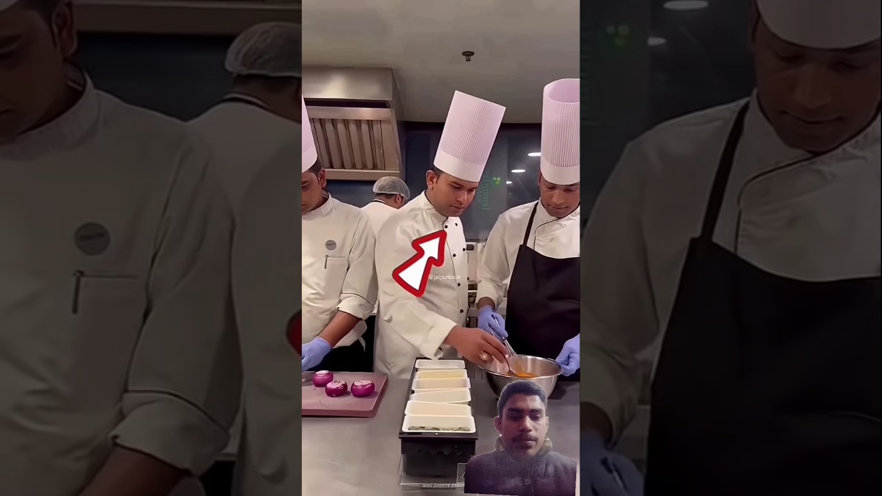 This master shaif is putting salt on all food😂