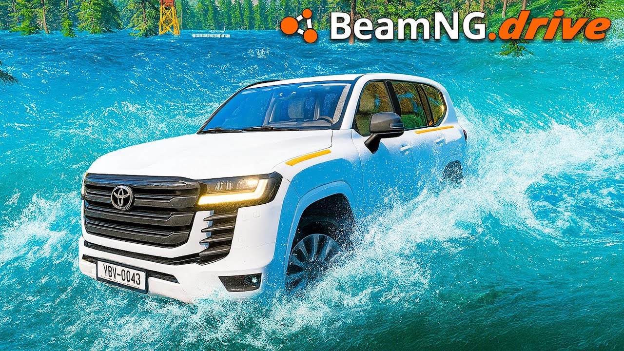 ¡Escapamos DE UNA INUNDACIÓN! | BeamNG Drive