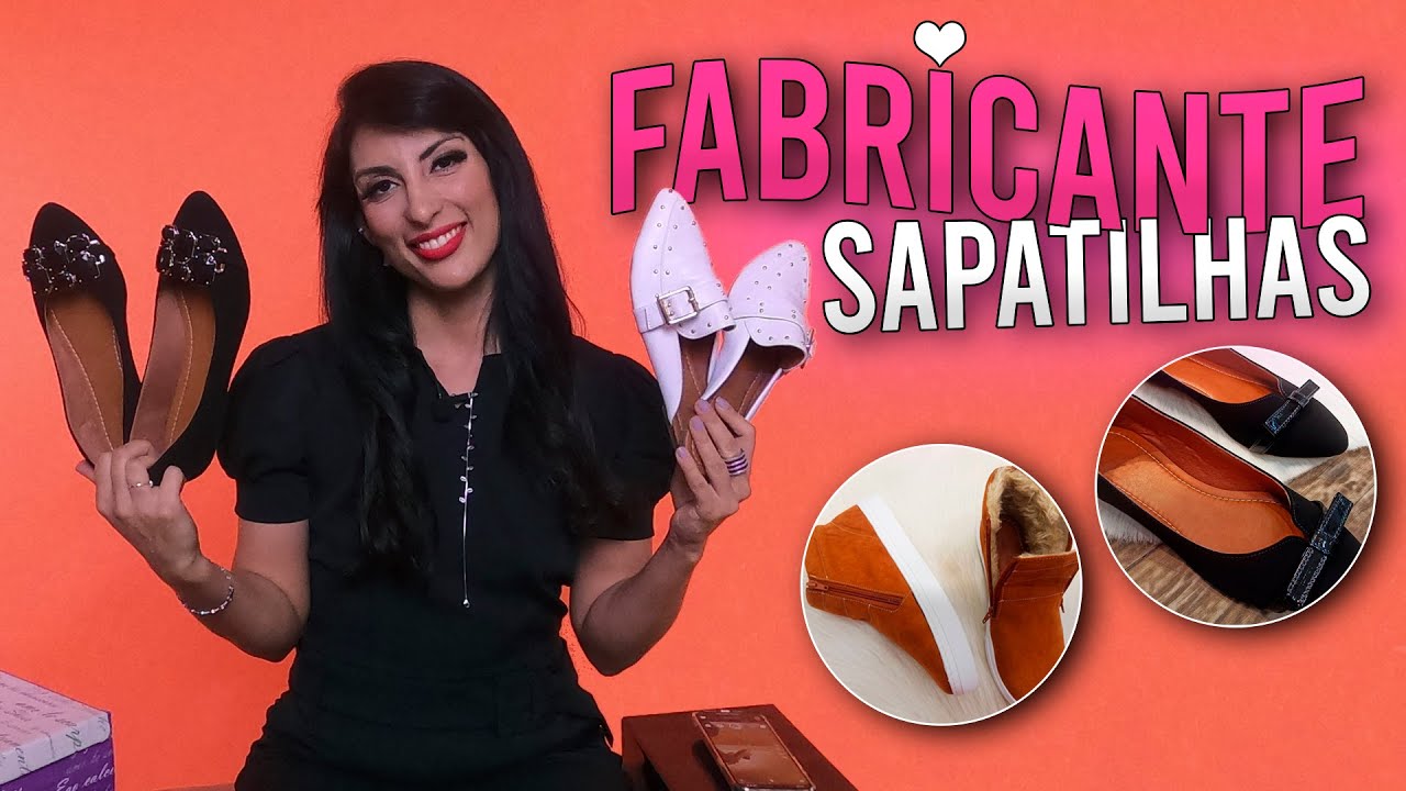 FABRICANTE DE SAPATILHAS | ENVIA PARA TODO O BRASIL - YouTube