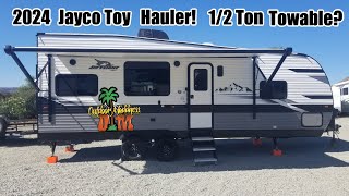 2024 Jayco Toy Hauler. 1/2 Ton Towable?
