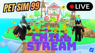 🔴 💥 Pet Sim 99 - Chill Steam - Pets Vs Coins part 67