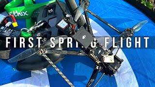 FIRST spring CINEMATIC FPV flight - Flywoo Explorer LR4 DJI O3