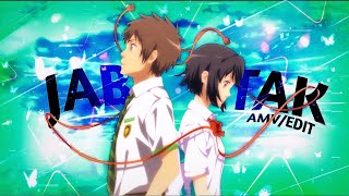 Jab Tak Hindi 3D Typography Anime Edit