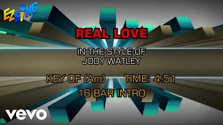 Video thumbnail of "Jody Watley - Real Love (Karaoke)"